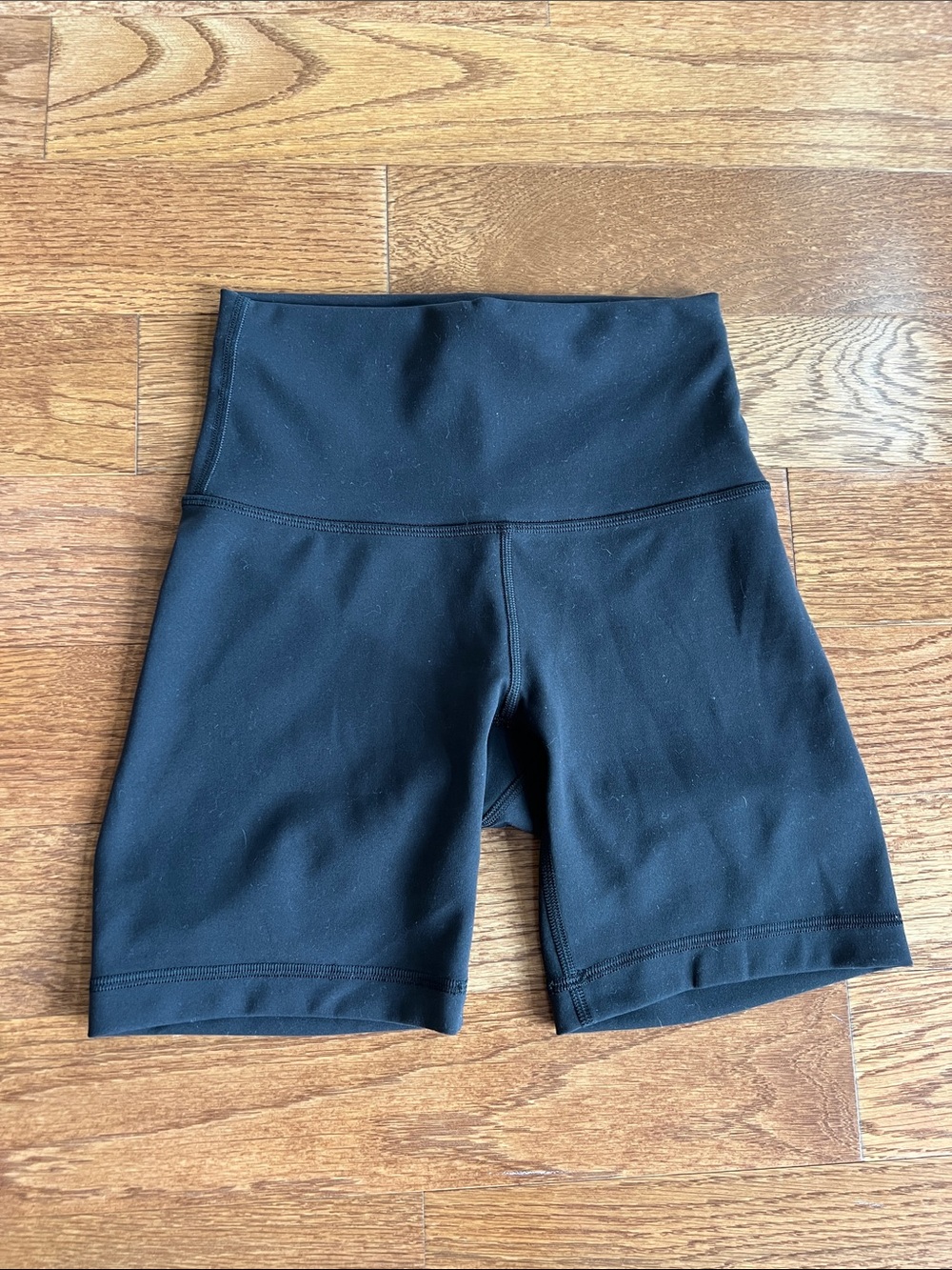 lululemon athletica Black High-Waist Bike Shorts